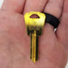 10x Brook NH-1 Key Blanks Brass for National EZ Set Locks 1