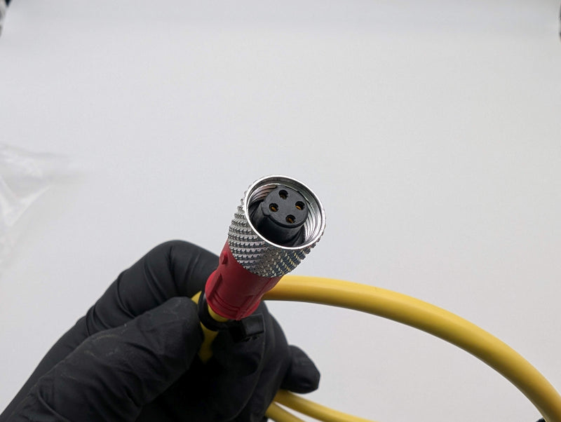 Balluff M-1587B Cable 4-Pin Sub-D Female to 4-Pin Male 2 Feet BCC02AT