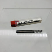 Fullerton 20438S End Mill .2240D X .75LOC X 2.5OAL 48 HR 4 Flutes RH SE EM 11