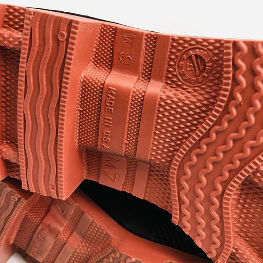 Onguard GPB-167 Work Rain Boot M7/W9 Steel Toe Cleated Outsole Black PVC 16in 2