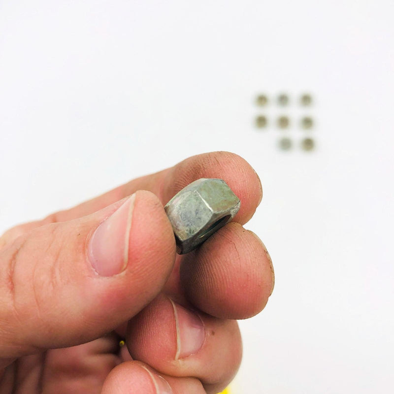 9x John Deere 14M7327 Nut OEM New Old Stock NOS Open 3