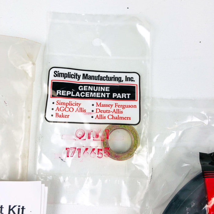 Simplicity 1686706 Auger Pulley Replace Kit NOS 1716614 Pulley 1716655 Spacer 4