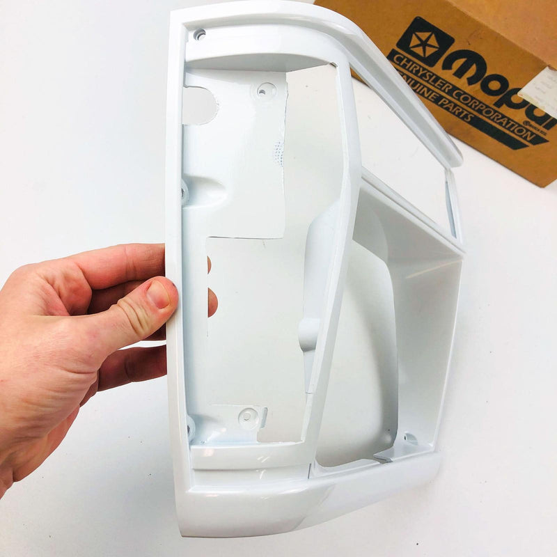 Mopar 55034049 Headlight Bezel White OEM Left LH New Old Stock NOS 5BL63KW7 4