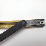 Rixson 1-231 Door Stop Overhead Concealed Flat Black US19 Checkmate Series 1 3