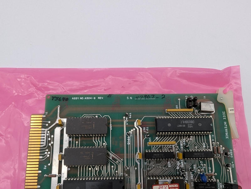 Instron A504-8 Rev E IEEE Interface Card T504-35 Rev D for T5640 System 3