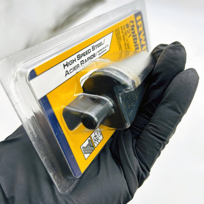 Irwin 10221 Unibit Step Drill 13/16" - 1-3/8" High Speed Steel 1/2" Shank 4