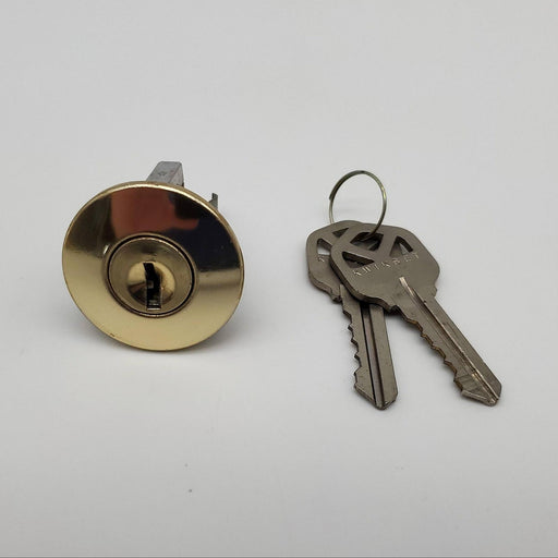 Kwikset Knob Lock Cylinder 1850 Polished Brass Master Keyed for 400 Series Tylo 2