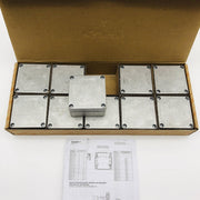 10pk Weidmuller 0342000000 Aluminum Enclosure Empty Housing Klippon K1 8