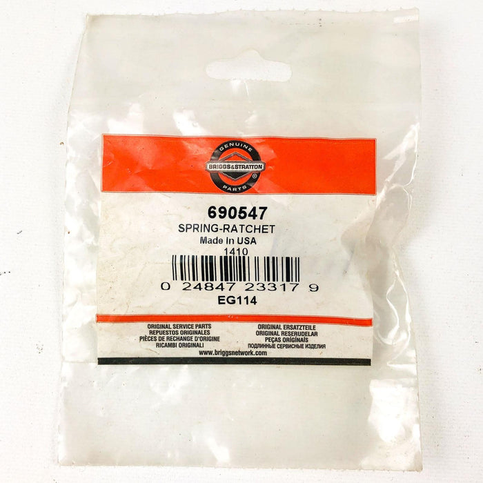 Briggs and Stratton 690547 Spring Ratchet OEM NOS For Simplicity 1