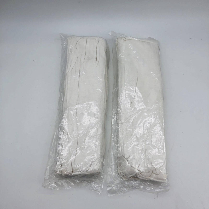 PIP 97-500/14 White Inspection Gloves 14" Long Premium Universal Size 2 Dozen 6