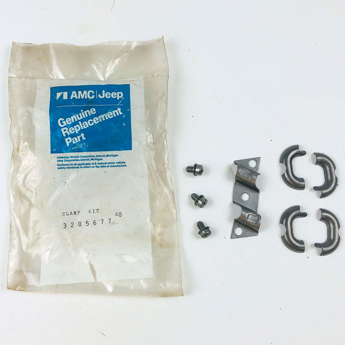 AMC Jeep 3205677 E0 Clamp Kit for Steering Gear Without Power Steering OEM 1