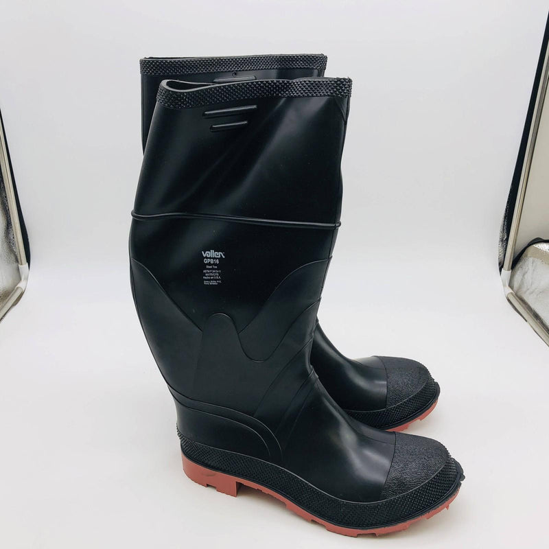 Onguard GPB-169 Work Boot Size 9 Steel Toe Cleated Outsole Black PVC 16in 5