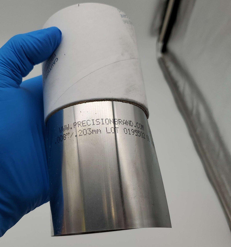 6" x 100" Steel Shim .008 Gauge .203MM Cold Rolled Precision Brands 16A8 / 16395 2