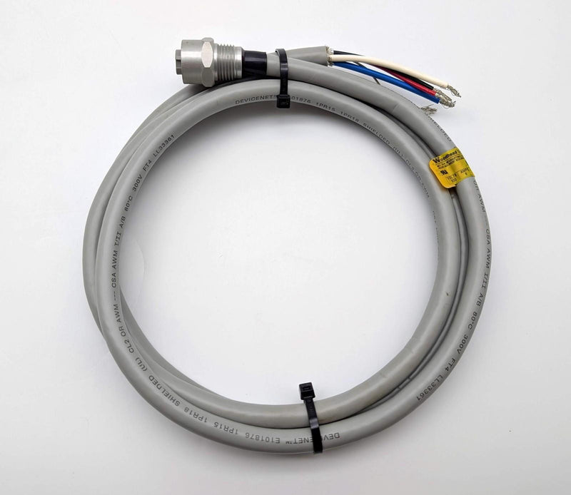 Woodhead DN5000-M020 Devicenet 2 Meter Cable 5-Pin Female to Bare Wire 1