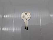 10x Ilco N1069G Key Blanks for Some National Cabinet Locks Nickel Plated 1