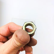 Snapper 91939 Hex Jam Nut 1/2-20 OEM NOS Replaced by 7091939YP Plated Brass 6