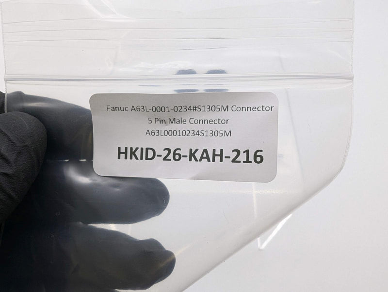Fanuc A63L-0001-0234#S1305M Connector 5 Pin Male Connector A63L00010234S1305M 5