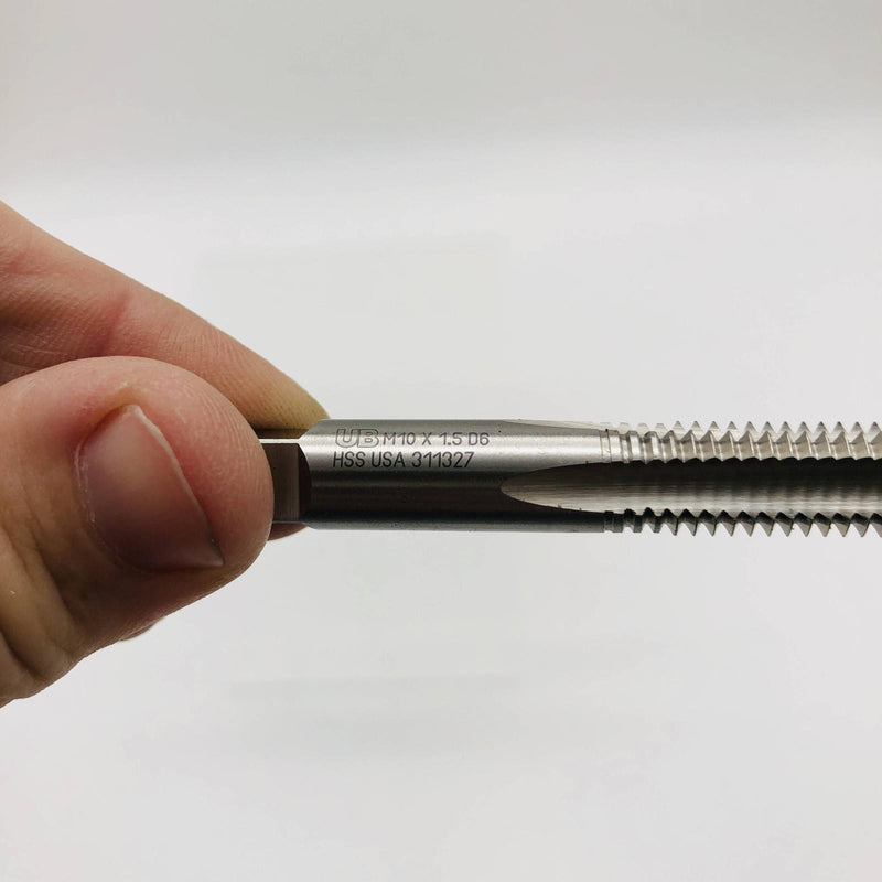 Union Butterfield 1012484 Hand Tap 1700 Series M10 X 1.5 D6 4 Flutes Taper Cham 3