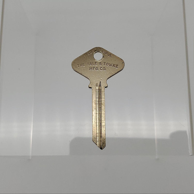 Yale FN211-GD Key Blank GD Keyway Hotel Motel Key 7-3/4 Pin Nickel Silver 1