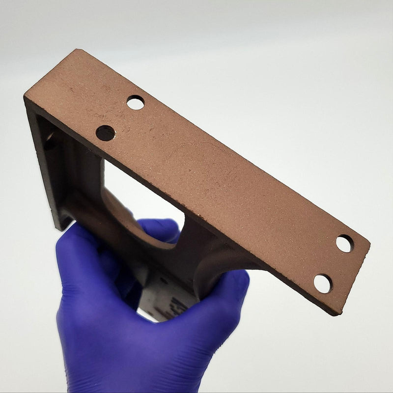LCN DEF16 Potbelly Closer Corner Mounting Bracket Bronze Size B, C, D, E, & F 3
