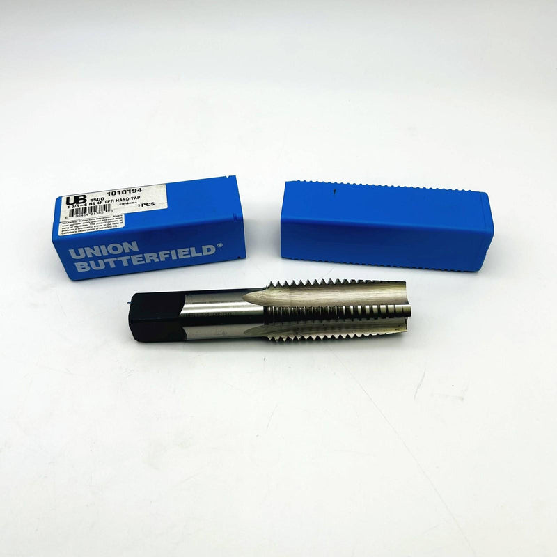 Union Butterfield 1010194 Hand Tap 1-3/8-6 Taper Chamfer 6-1/16" OAL 4 FL HSS 8