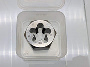Greenfield 411896 1/4" - 18 NPT Hexagon Rethreading Die Carbon Steel 1