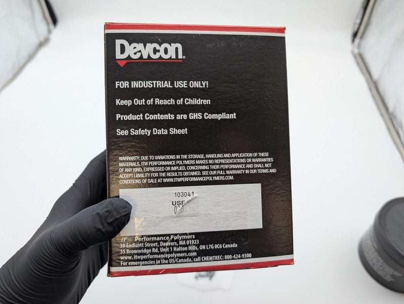 Devcon 11700 Ceramic Repair Putty Kit 2 Component 3lbs Alumina-Filled Epoxy 7