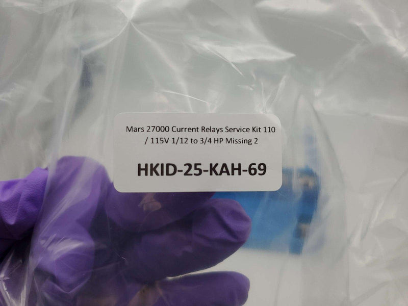 Mars 27000 Current Relays Service Kit 110 / 115V 1/12 to 3/4 HP Missing 2 9