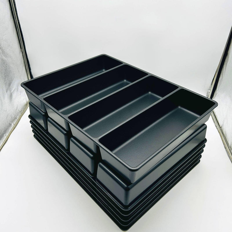 Kennedy 81930 4-Compartment Drawer Divider 4in Depth for 29in Cabinet Lot of 6