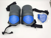 TSE True Flex Gel Knee Pads Dual Density Foam w/ Grip Strip TSE-TFLX-4-16-GEL 1