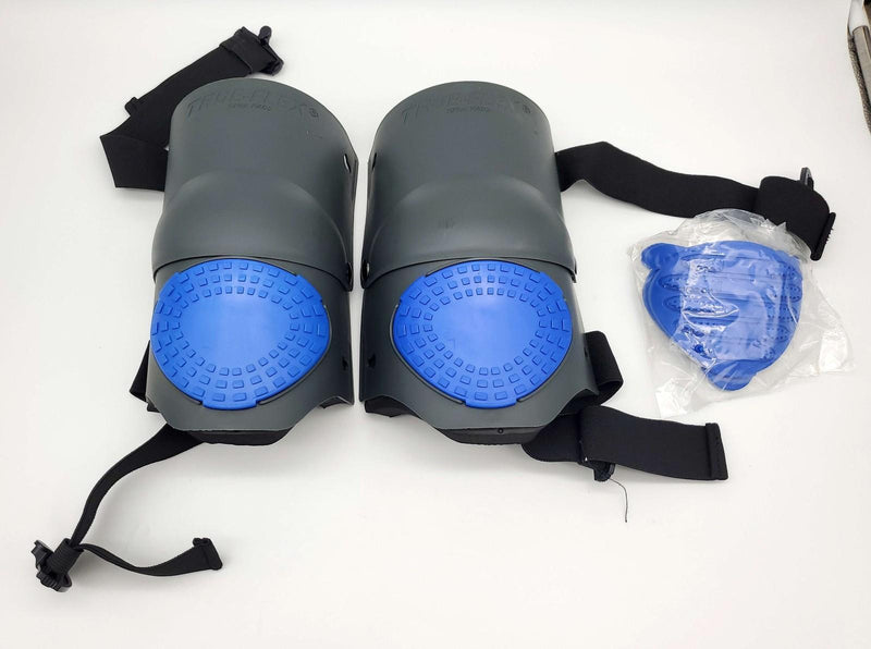 TSE True Flex Gel Knee Pads Dual Density Foam w/ Grip Strip TSE-TFLX-4-16-GEL 1