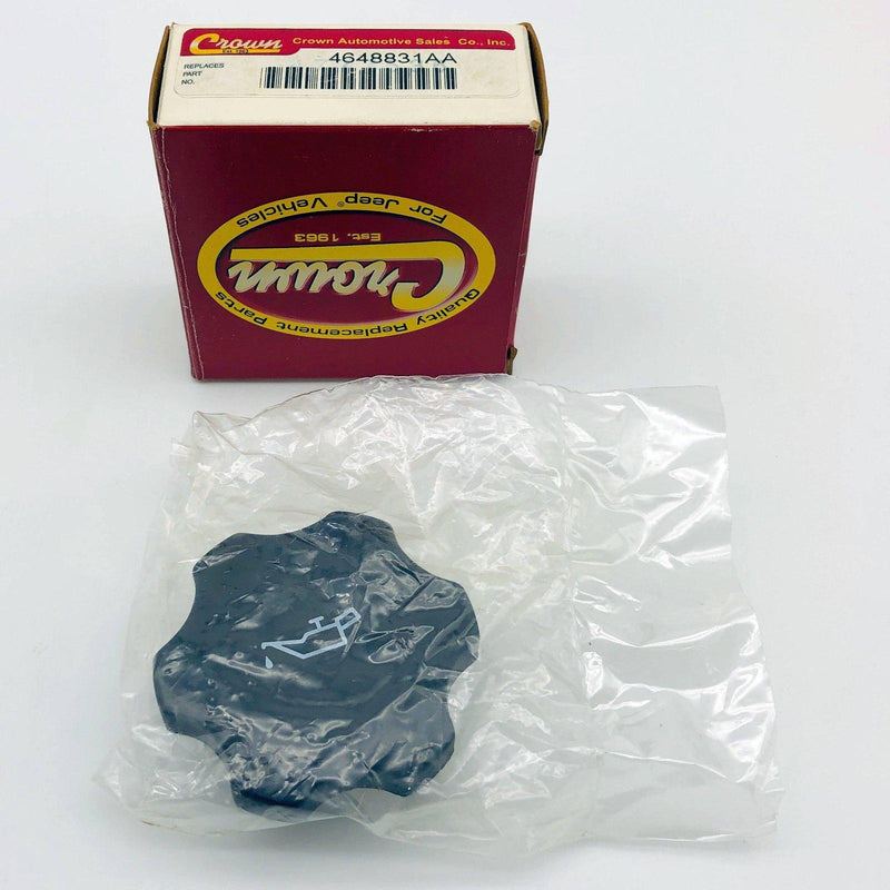 Crown 4648831AA Engine Oil Filler Cap New Old Stock NOS Open 1