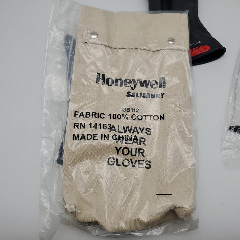 Honeywell GK011B Lineman's Glove Kit Size 11 Black 11" 1000 Volt AC w/ Bag 6