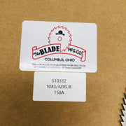 Blade Manufacturing S10332-150 Circular Saw Blade 10" w/ 5/8" Arbor 3/32Th 150T 2