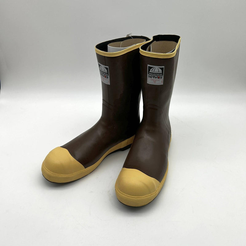 Honeywell Servus 22114 Waterproof Steel Toe Boots Sz 13 Neoprene Dip Anti Skid