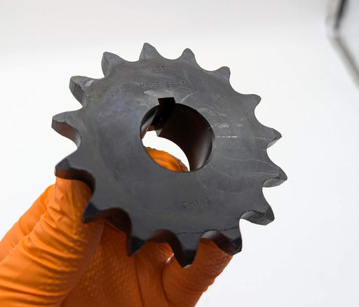 Tsubaki 50B15F-1 Roller Chain Sprocket 5/8" Pitch 1" Bore 15 Teeth Size 50 Chain 1