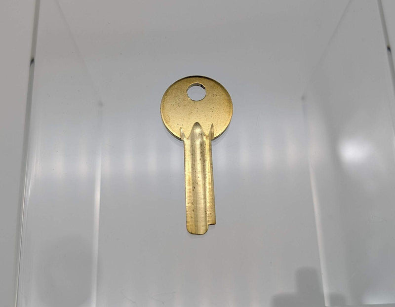 5x Ilco 884BR Key Blanks for Some Yale Safe Deposit Boxes Nickel Silver 3