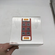 10pk Sandvik R245-12 T3 M-PL Milling Insert Grade 1010 Square Solid Carbide 7