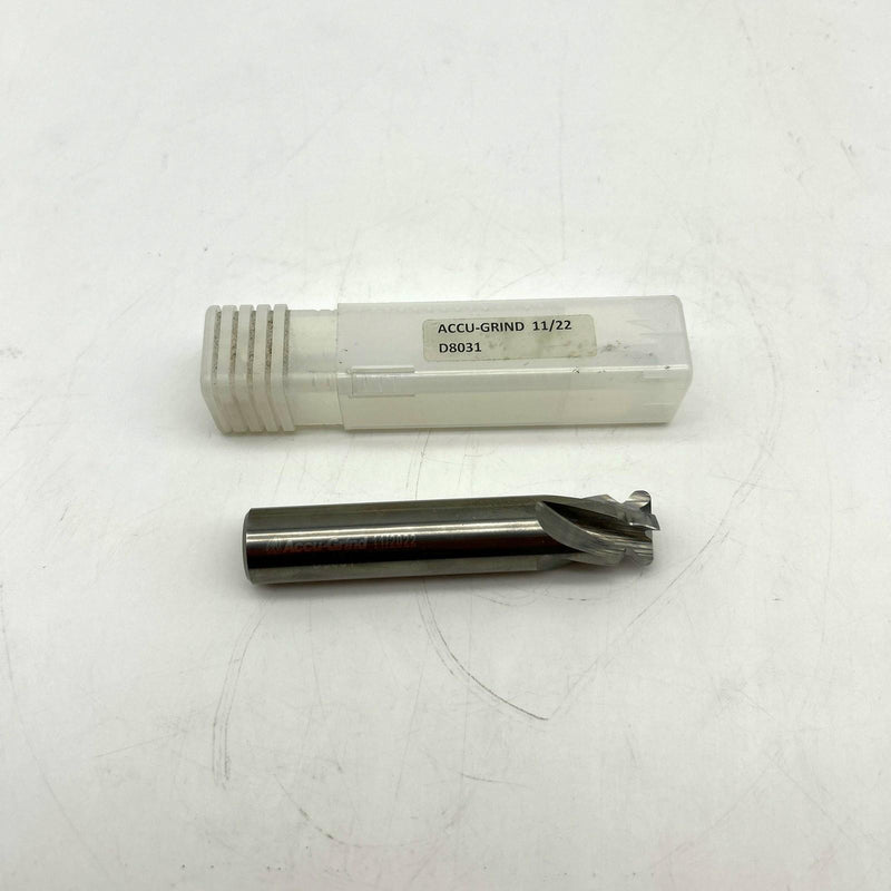 Accu-Grind D8031 3/4inch Form Cutter 3/4" Shank 4" OAL 4 Flutes Stage 13 10
