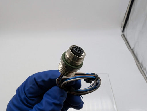 Lumberg Automation RKFM 4/0.5M Actuator Sensor Cable 4 Pole M12 Micro Receptacle 2