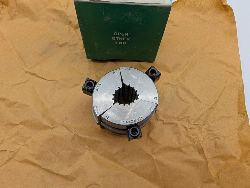 Hardinge M16 1-1/32 Round Serrated Collet Pads 3-Segment for M-Series Collet