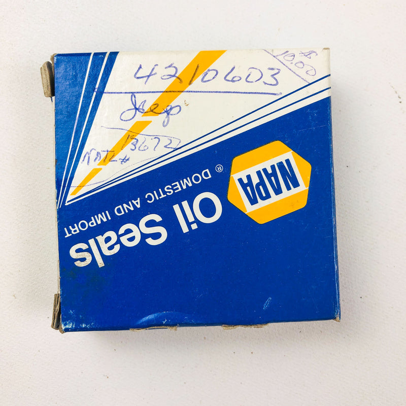 NAPA 49649 Seal Gear Train Victor Jeep 1981-86 NPG Model 228 Or 229 Pn 4210603 3