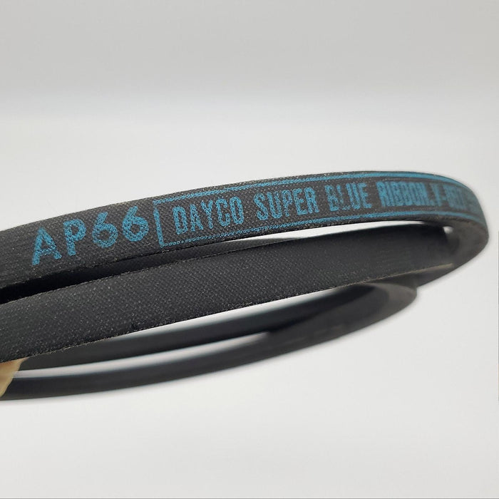 Dayco AP66 Belt Super Blue Ribbon 1/2" Wide 68" Length 5/16" Thick 3