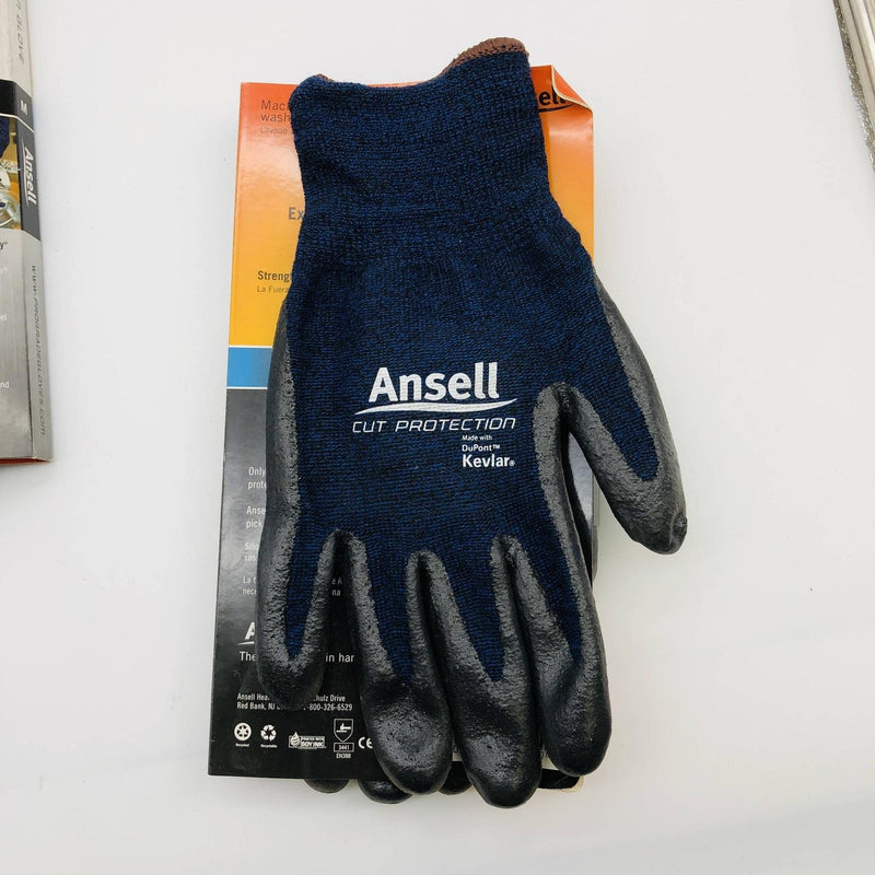 Ansell 97-505 Cut Resistant Work Glove Size Medium 9 Nitrile Foam Palm 10 Pairs 3