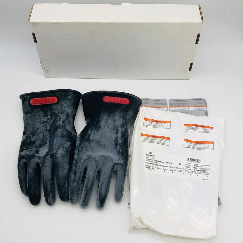 Marigold RIGCL011B/11.0 Electrical Insulating Gloves Rubber Sz 11 Class 0 11" 1
