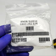 2x Schlage C603-262 Knob Cylinder Sleeves Satin Chrome for D-Series 4