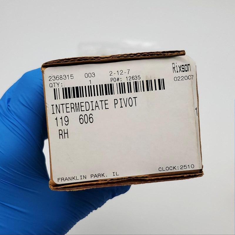 Rixson Intermediate Pivot 119 3/4" Offset Satin Brass RH Full Mortise Right Hand 8