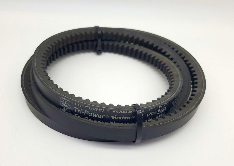 Gates BX64 Notched Belt 5/8" Width 67" Length 0.41" Thick Tri-Power 1