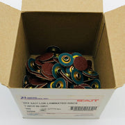 United Abrasives 55209 Laminated Discs 2AX Sait-Lok 1in 40 Grit 100 Pcs 1