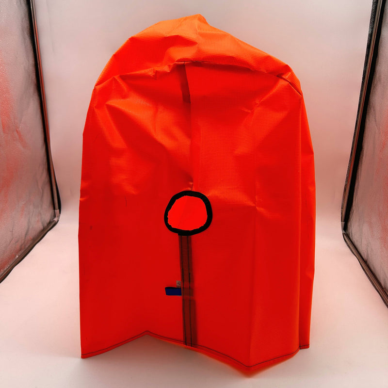 Cotton Goods Manufacturing FD47-1-200 Fire Hose Cover 10oz Orange Reels Carts